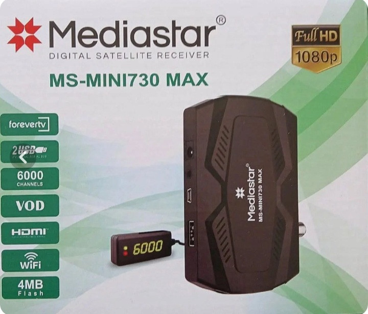 گیرنده دیجیتال مدیا استار ms730 max